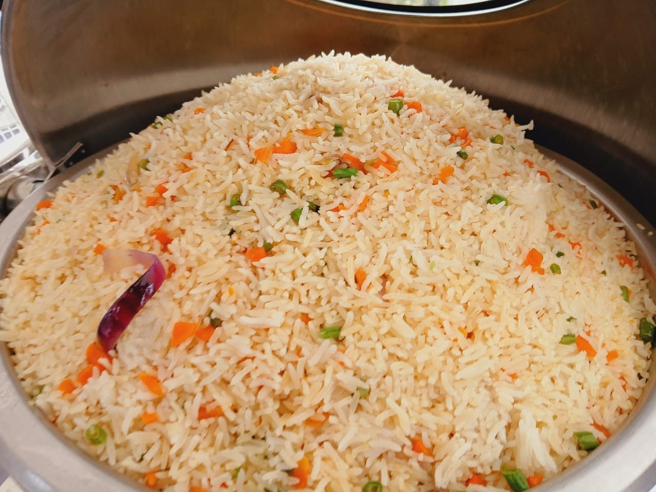Pilau rice for a Kenyan menu